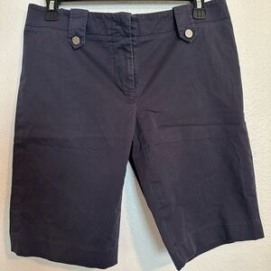 Tory Burch Blue Bermuda Shorts
